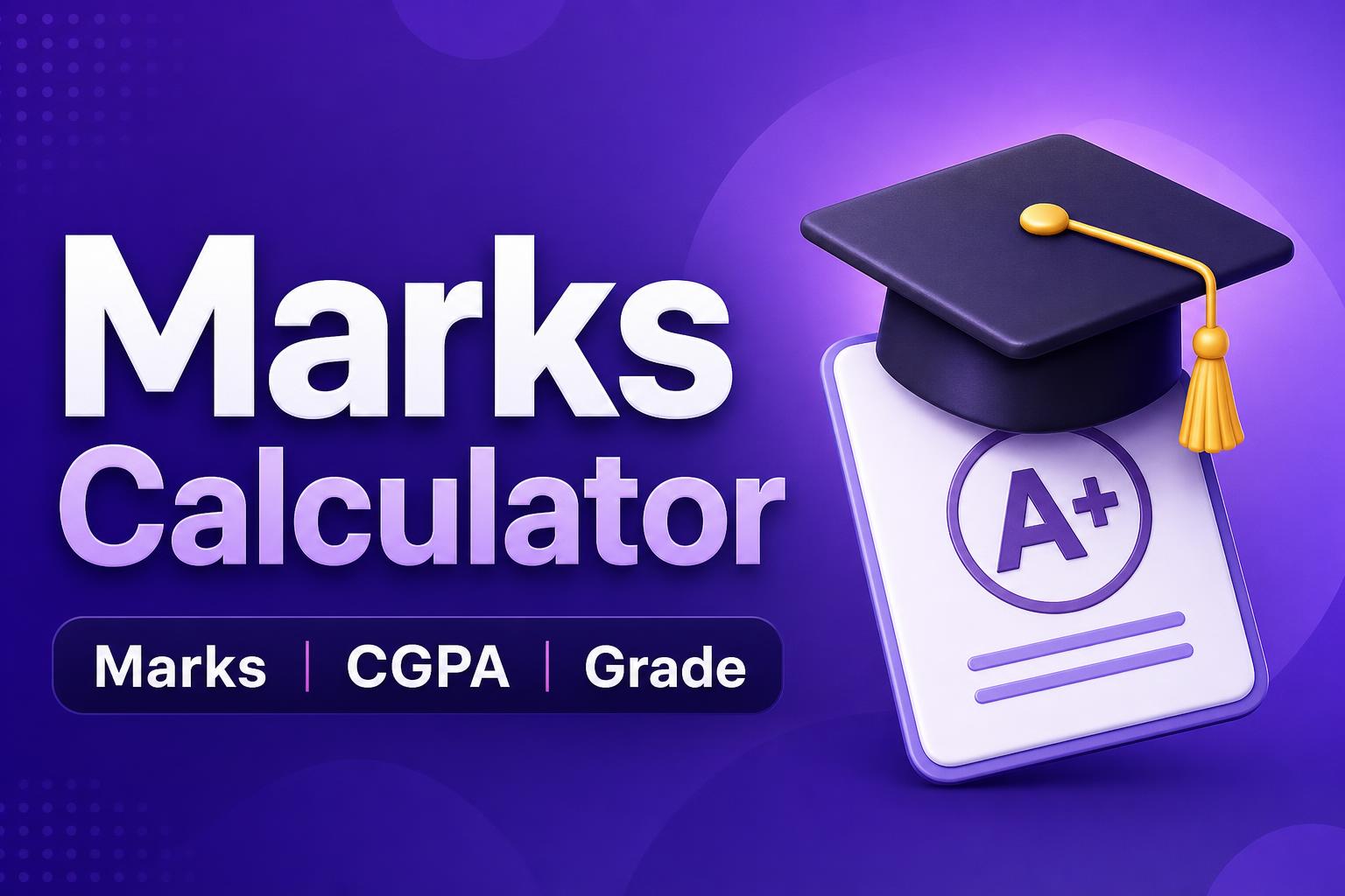 Marks Calculator
