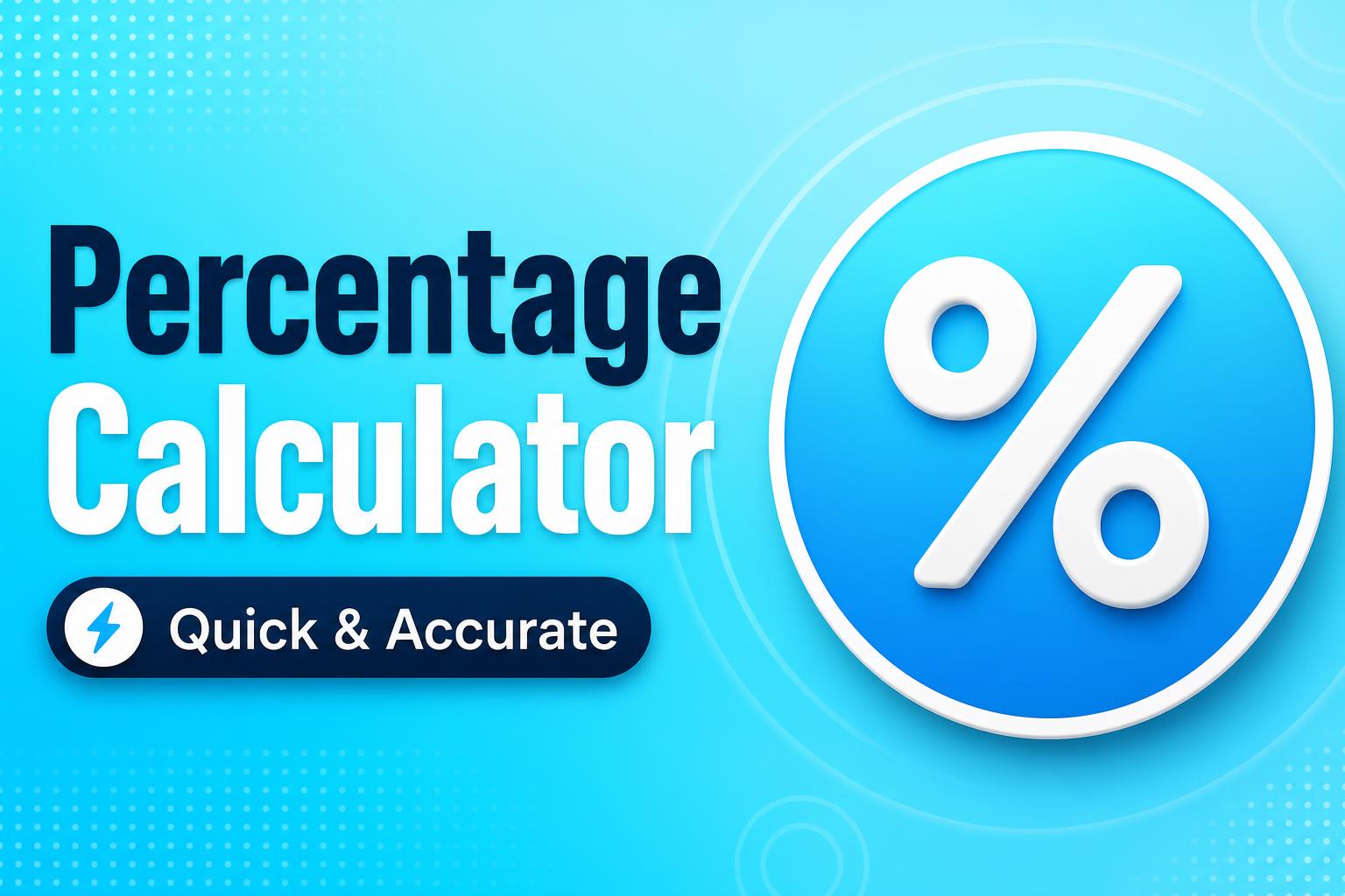Percentage Calculator