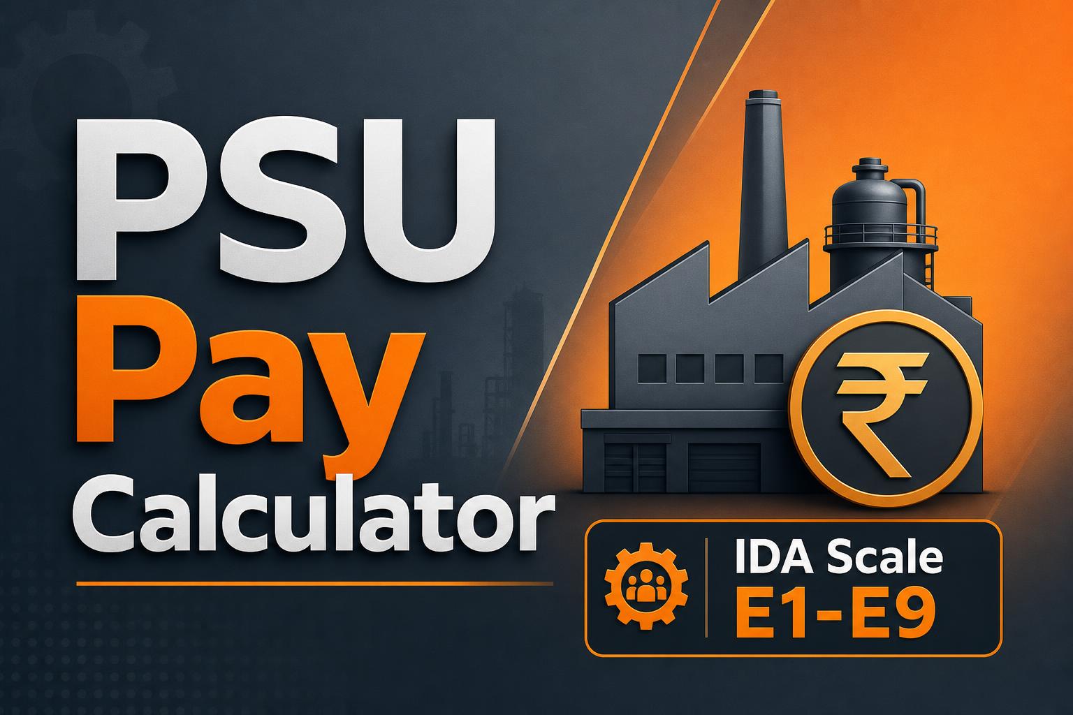 PSU Pay Calculator (IDA)